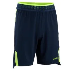 Pantalón Corto De Fútbol Niños Kipsta CLR Negro Y Naranja - Ropa y Equipamiento de Fútbol -Running comercio pantalon corto de futbol nios kipsta clr azul y amarillo fluor