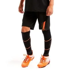 Pantalón Corto De Fútbol Niños Kipsta CLR Negro Y Naranja - Ropa y Equipamiento de Fútbol -Running comercio pantalon corto de futbol nios kipsta clr negro y naranja 4