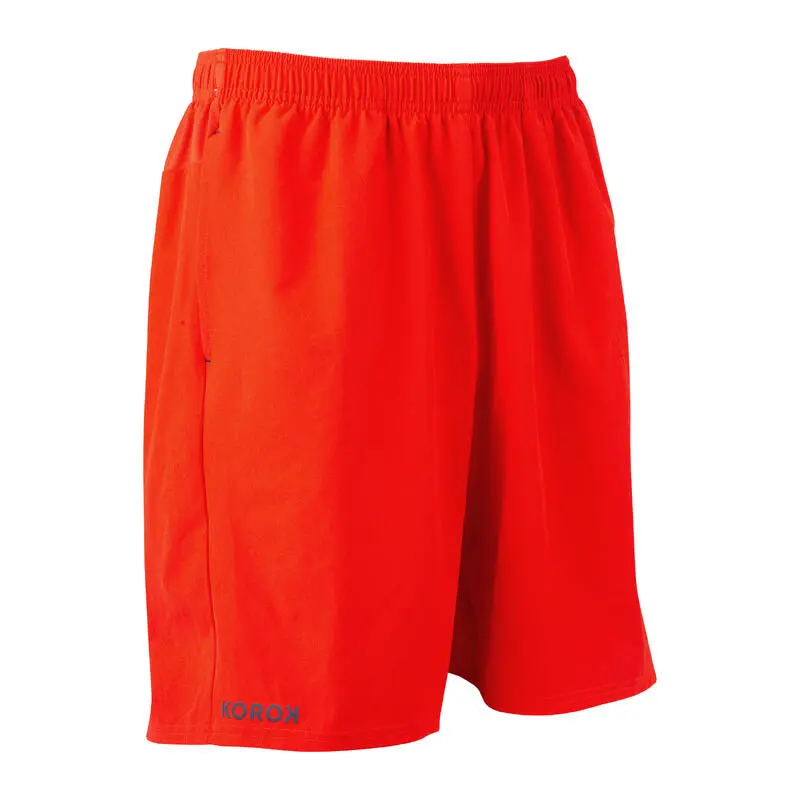 Pantalón Corto De Hockey Hierba Hombre KOROK FH500 Rojo - Equipación Deportiva 3 Pantalón Corto De Hockey Hierba Hombre KOROK FH500 Rojo - Equipación Deportiva