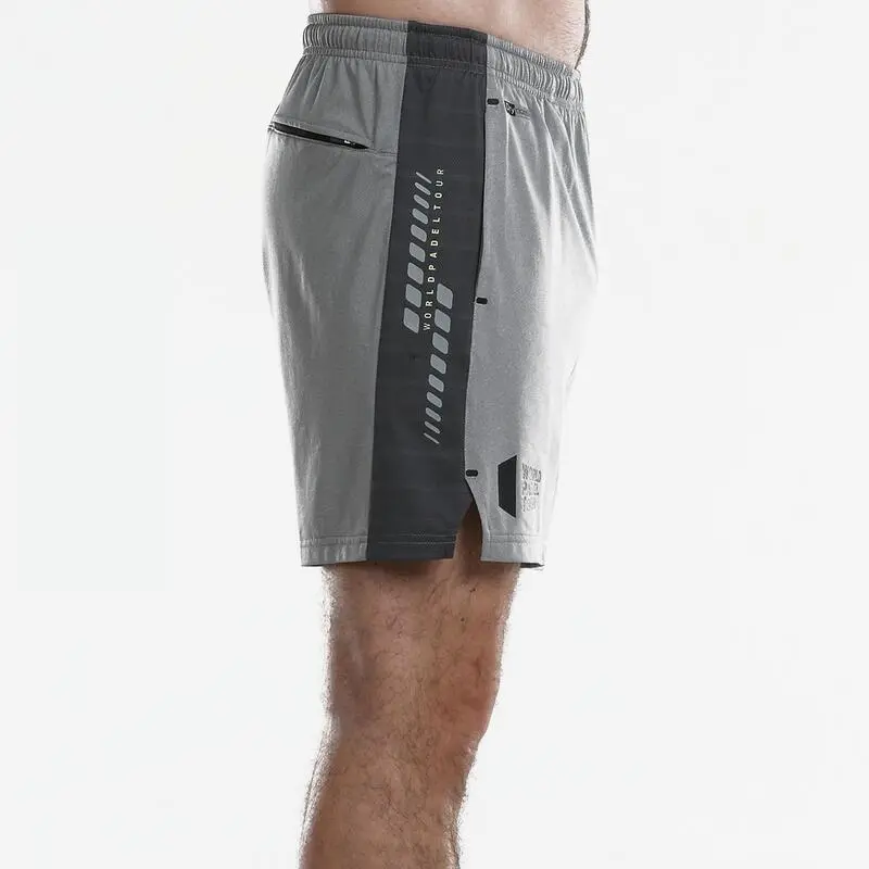 Pantalón Corto De Pádel Hombre - Bullpadel Llano Gris | Ropa Deportiva Hombre 4 Pantalón Corto De Pádel Hombre - Bullpadel Llano Gris | Ropa Deportiva Hombre - Imagen 3