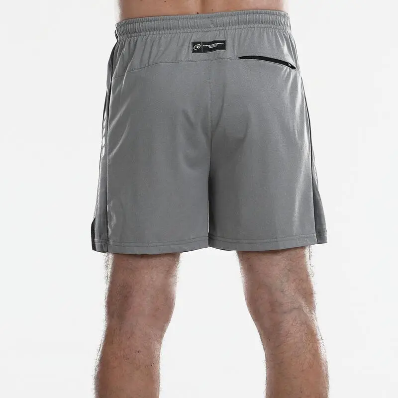 Pantalón Corto De Pádel Hombre - Bullpadel Llano Gris | Ropa Deportiva Hombre 5 Pantalón Corto De Pádel Hombre - Bullpadel Llano Gris | Ropa Deportiva Hombre - Imagen 4