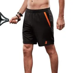 Pantalón Corto De Pádel Hombre Pro Royal Padel Negro - Comodidad y Estilo en la Pista