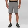 Pantalón Corto Fitness Hombre Domyos Gris - Transpirable, Bolsillos y Cremallera