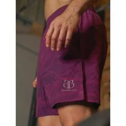 Pantalón Corto Hombre Banbroken PASSION Burdeos - Ropa de Musculación -Running comercio pantalon corto hombre banbroken passion burdeos 1