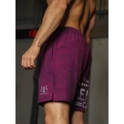 Pantalón Corto Hombre Banbroken PASSION Burdeos - Ropa de Musculación -Running comercio pantalon corto hombre banbroken passion burdeos 2