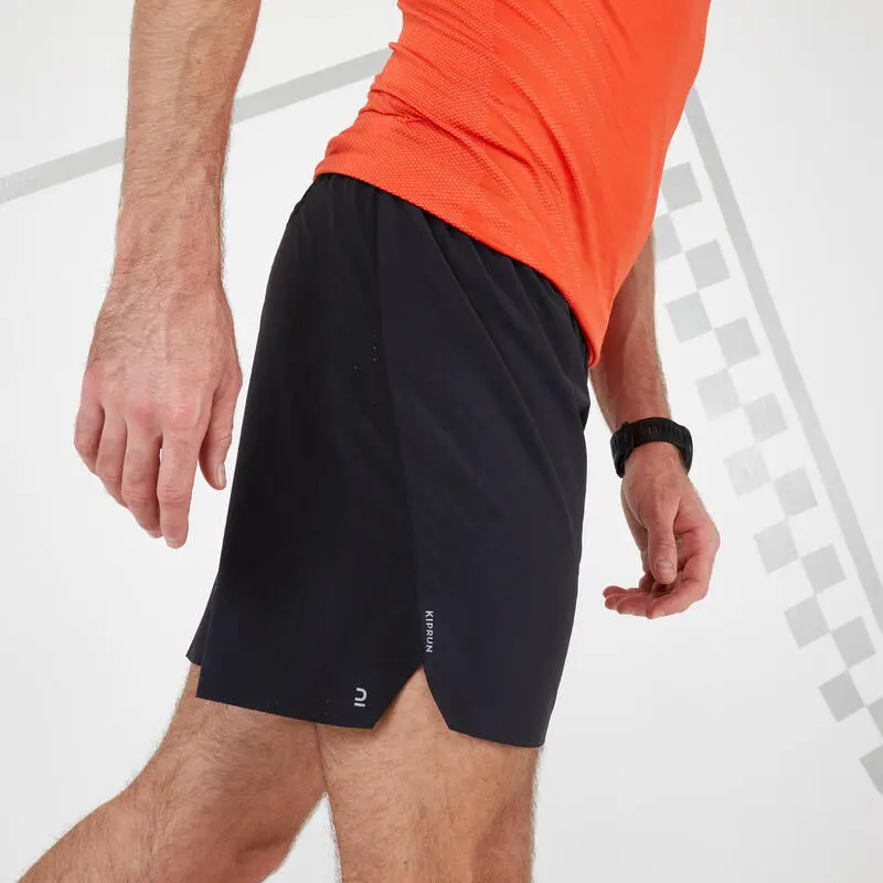 Pantalón Corto Running Ligero Hombre Kiprun Light Negro - Ropa Hombre Running 4 Pantalón Corto Running Ligero Hombre Kiprun Light Negro - Ropa Hombre Running - Imagen 2