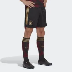 ADIDAS Pantalón Corto Segunda Equipación Alemania 22 - Fútbol