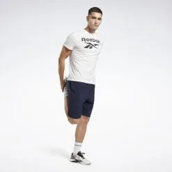 Reebok Pantalón Corto Training Woven - Ropa de Musculación Cómoda y Duradera -Running comercio pantalon corto training woven 2