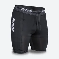 Pantalón De Portero Infantil Rinat Short Under Guard Negro/Plata - Fútbol Niños