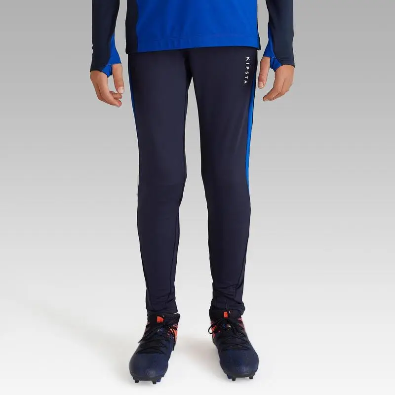 Pantalón de Entrenamiento de Fútbol Kipsta TP900 para Niños - Azul Marino y Azul Índigo 3 Pantalón de Entrenamiento de Fútbol Kipsta TP900 para Niños - Azul Marino y Azul Índigo