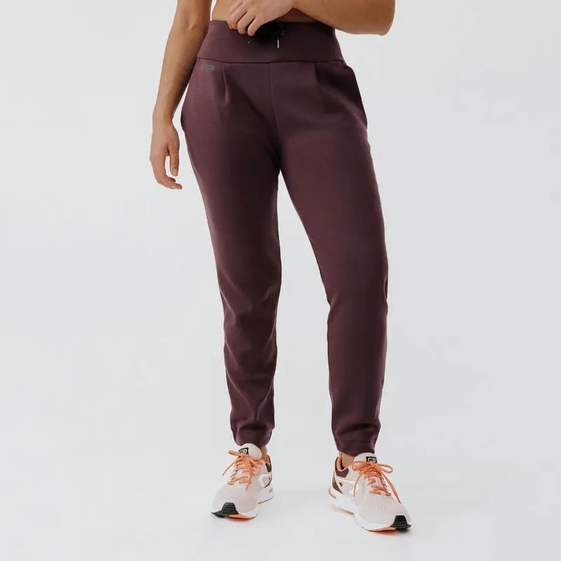 Kalenji Pantalón Jogger De Running Cálido Mujer Jogging 500 Marrón - Ropa Mujer Running 8 Kalenji Pantalón Jogger De Running Cálido Mujer Jogging 500 Marrón - Ropa Mujer Running - Imagen 6