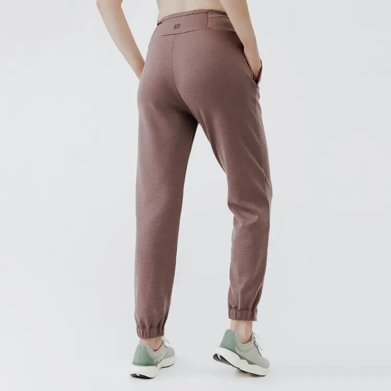 Kalenji Pantalón Jogger De Running Cálido Mujer Jogging 500 Marrón - Ropa Mujer Running 4 Kalenji Pantalón Jogger De Running Cálido Mujer Jogging 500 Marrón - Ropa Mujer Running - Imagen 2