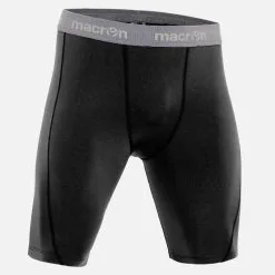 Pantalón Térmico Corto De Fútbol Niños MACRON Quince Negro - Ropa Térmica para Hockey Hierba