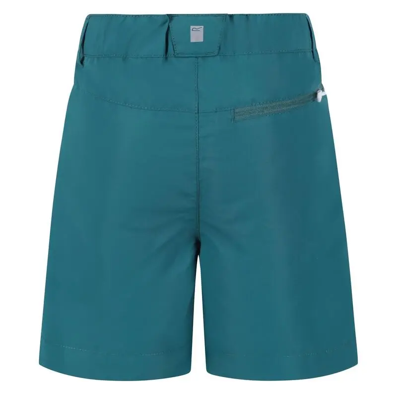 Regatta Pantalones Cortos Sorcer II Diseño Montaña para Niños/Niñas - Verde Pacífico, Kiwi - Running Niños 4 Regatta Pantalones Cortos Sorcer II Diseño Montaña para Niños/Niñas - Verde Pacífico, Kiwi - Running Niños - Imagen 2