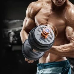 HOUSE MARKET Pesas Conectadas Xiaomi Fed, App, 20kg - Mancuernas Inteligentes para Musculación -Running comercio pesas conectadas xiaomi fed app 20kg 2