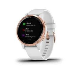 Reloj GPS Conectado Garmin Vívoactive 4S Blanco Dorado - Monitor de Actividad y Entrenamiento -Running comercio reloj gps conectado garmin vivoactive 4s blanco dorado 4