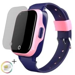 Reloj Inteligente 4G Para Niños Gualaru G-PRO Negro con SIM Incluida - Smartwatch Seguridad y Conectividad -Running comercio reloj inteligente 4g para nios gualaru g pro rosa sim incluida