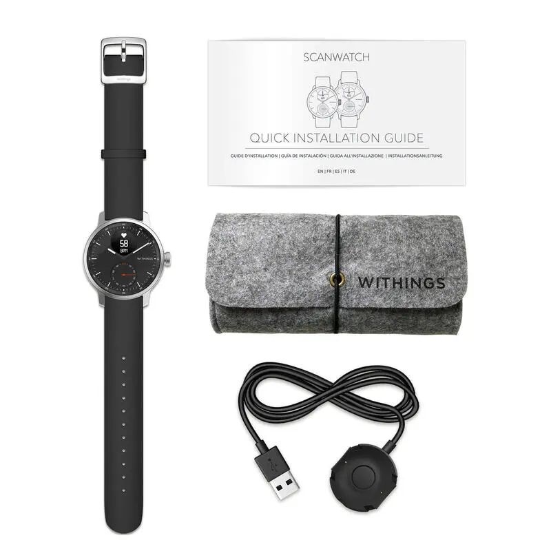 Reloj Inteligente ScanWatch Withings - Monitor de Actividad y Salud con ECG y Oxímetro 6 Reloj Inteligente ScanWatch Withings - Monitor de Actividad y Salud con ECG y Oxímetro - Imagen 4