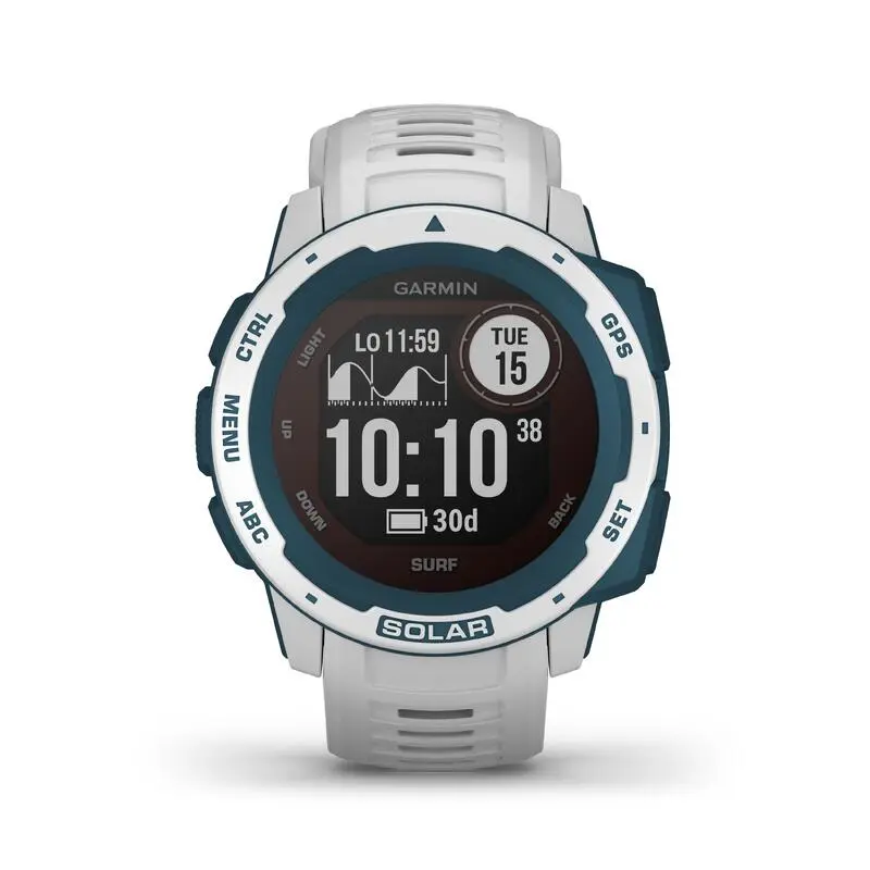 Reloj Inteligente Surf Kite Windsurf Instinct Solar Garmin Blanco - Running 3 Reloj Inteligente Surf Kite Windsurf Instinct Solar Garmin Blanco - Running