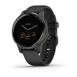Garmin Reloj Inteligente Vívoactive 4S Negro - Smartwatch de Running con GPS, Monitor de Ritmo Cardíaco y Pago Contactless