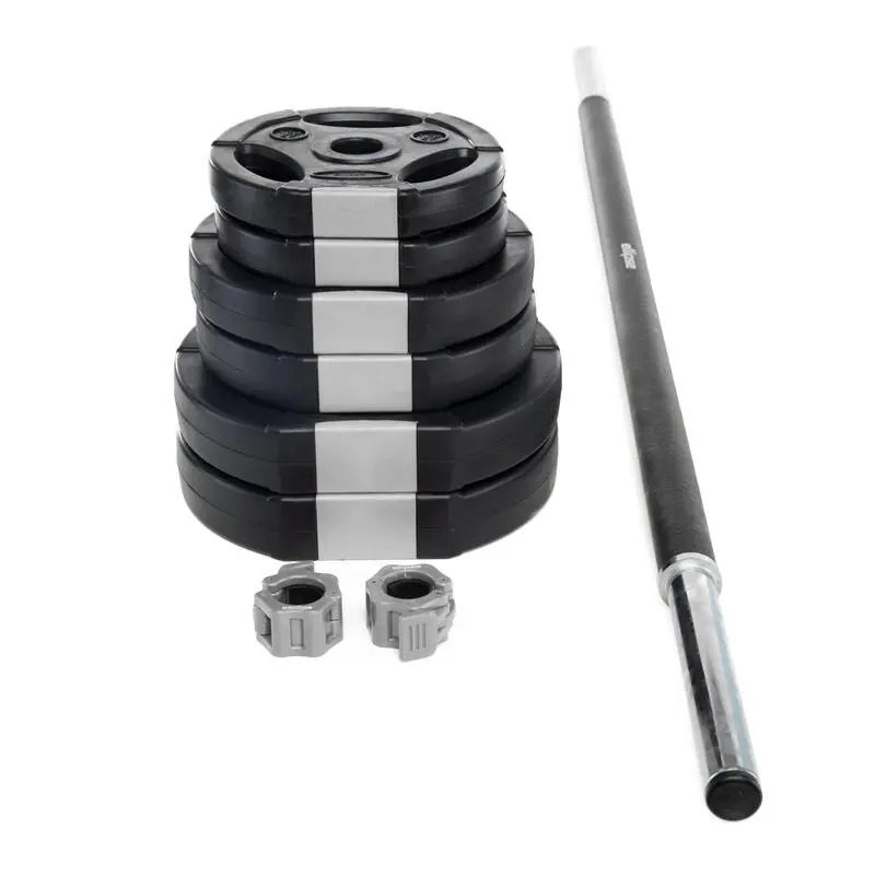 YOURFIT Set de Pump - 20kg | Mancuernas y Pesas para Musculación 4 YOURFIT Set de Pump - 20kg | Mancuernas y Pesas para Musculación - Imagen 2