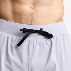 PICSIL Shorts con Malla de Compresión 2 en 1 para Hombre - Gris Perla (Talla XL) -Running comercio shorts con malla compresion 2 en 1 hombre premium 01 xl gris perla 4