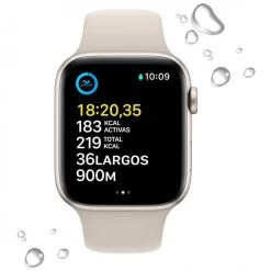 Smartwatch Apple Watch SE GPS Segunda Gen 44mm Aluminio Starlight Correa Beige | Electrónica/Running -Running comercio smartwatch apple watch se gps segunda gen 44mm aluminio starlight correa beige 3