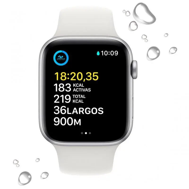 Apple Watch SE LTE Segunda Generación 44mm - Aluminio con Correa Blanca | Smartwatch para Running 6 Apple Watch SE LTE Segunda Generación 44mm - Aluminio con Correa Blanca | Smartwatch para Running - Imagen 4