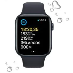 Apple Watch SE LTE Segunda Generación 44mm Aluminio Medianoche Correa Negra - Electrónica/Running -Running comercio smartwatch apple watch se lte segunda gen 44mm aluminio medianoche correa negra 3