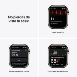 Apple Watch Series 7 GPS+Cellular 41mm Aluminio Negro Correa Negra - Smartwatch para Running 11 Apple Watch Series 7 GPS+Cellular 41mm Aluminio Negro Correa Negra - Smartwatch para Running -Running comercio smartwatch apple watch series 7 gpscellular 41mm aluminio negro correa negra 4