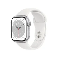 Apple Watch Series 8 GPS+Cellular 41mm Caja Aluminio Correa Blanca - Smartwatch de última generación