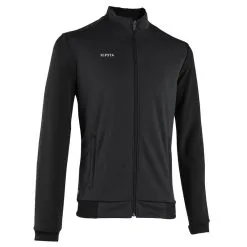 Sudadera Chándal De Fútbol Con Cremallera Aduto Kipsta Essential Marino Y Azul - Ropa y Equipamiento de Fútbol -Running comercio sudadera chandal de futbol con cremallera aduto kipsta essential negra y gris