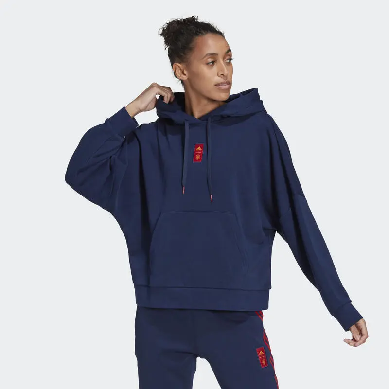 ADIDAS Sudadera Con Capucha España - Ropa de Fútbol Oficial 3 ADIDAS Sudadera Con Capucha España - Ropa de Fútbol Oficial