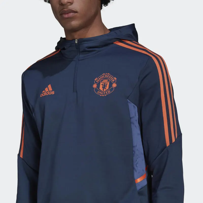 ADIDAS Sudadera Con Capucha Manchester United Condivo 22 - Ropa de Fútbol Oficial 7 ADIDAS Sudadera Con Capucha Manchester United Condivo 22 - Ropa de Fútbol Oficial - Imagen 5