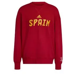 ADIDAS Sudadera Cuello Redondo Copa Mundial De La FIFA 2022™ España - Ropa de Fútbol Oficial 8 ADIDAS Sudadera Cuello Redondo Copa Mundial De La FIFA 2022™ España - Ropa de Fútbol Oficial -Running comercio sudadera cuello redondo copa mundial de la fifa 2022 espaa 1