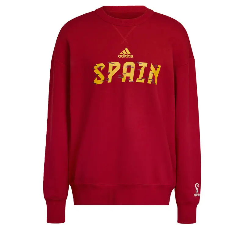 ADIDAS Sudadera Cuello Redondo Copa Mundial De La FIFA 2022™ España - Ropa de Fútbol Oficial 4 ADIDAS Sudadera Cuello Redondo Copa Mundial De La FIFA 2022™ España - Ropa de Fútbol Oficial - Imagen 2