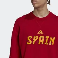 ADIDAS Sudadera Cuello Redondo Copa Mundial De La FIFA 2022™ España - Ropa de Fútbol Oficial 11 ADIDAS Sudadera Cuello Redondo Copa Mundial De La FIFA 2022™ España - Ropa de Fútbol Oficial -Running comercio sudadera cuello redondo copa mundial de la fifa 2022 espaa 4