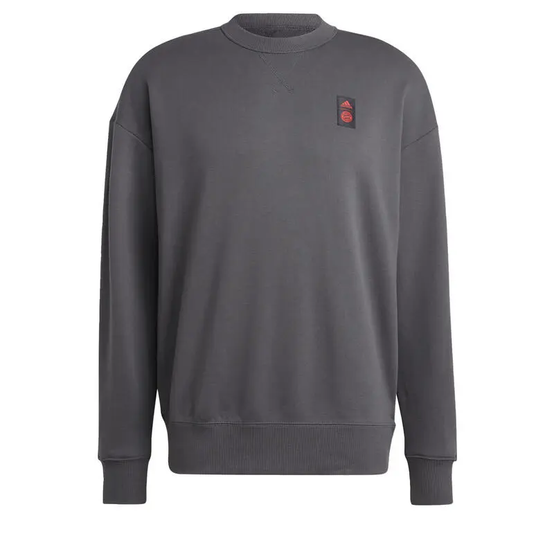 ADIDAS Sudadera Cuello Redondo FC Bayern Lifestyler - Equipación Oficial de Fútbol 4 ADIDAS Sudadera Cuello Redondo FC Bayern Lifestyler - Equipación Oficial de Fútbol - Imagen 2