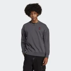 ADIDAS Sudadera Cuello Redondo FC Bayern Lifestyler - Equipación Oficial de Fútbol