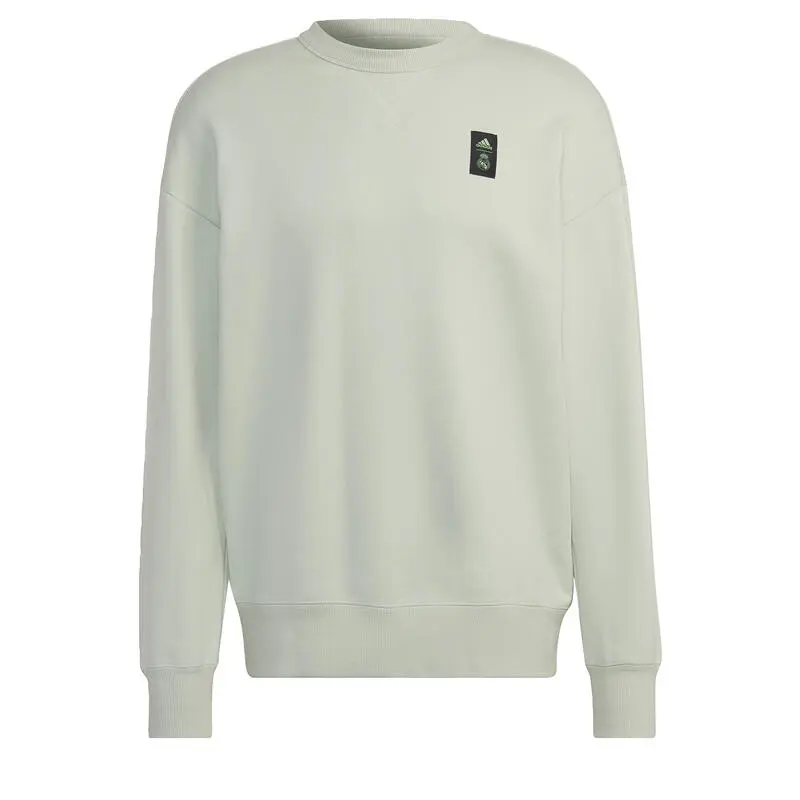 ADIDAS Sudadera Cuello Redondo Real Madrid Lifestyler - Equipación Oficial de Fútbol 4 ADIDAS Sudadera Cuello Redondo Real Madrid Lifestyler - Equipación Oficial de Fútbol - Imagen 2