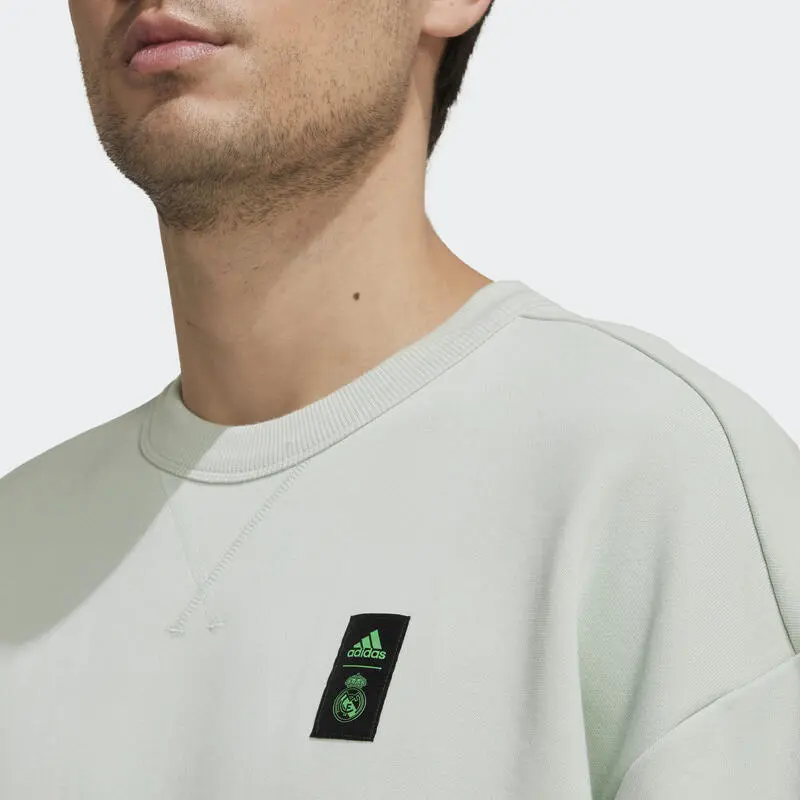 ADIDAS Sudadera Cuello Redondo Real Madrid Lifestyler - Equipación Oficial de Fútbol 7 ADIDAS Sudadera Cuello Redondo Real Madrid Lifestyler - Equipación Oficial de Fútbol - Imagen 5