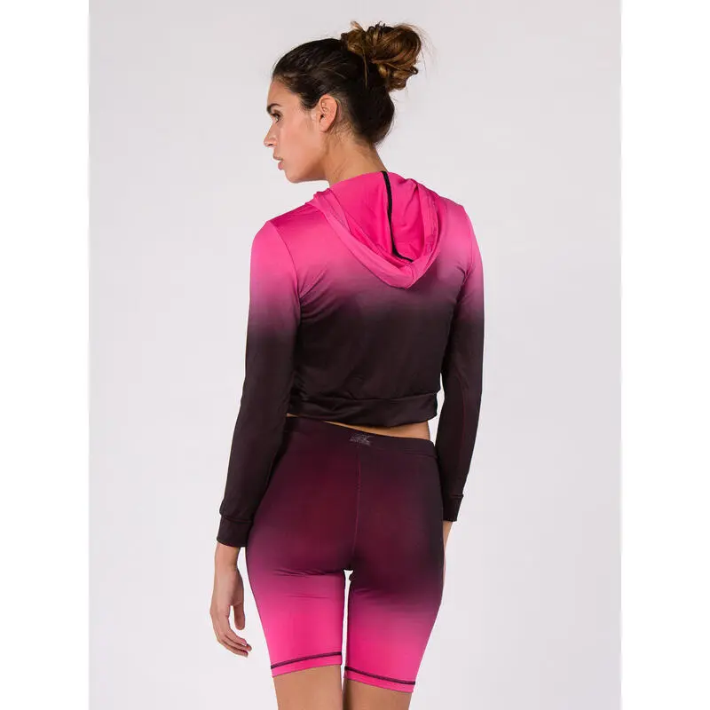 BODYCROSS Sudadera Elea Rosa - Sudadera Deportiva para Running y Lifestyle 4 BODYCROSS Sudadera Elea Rosa - Sudadera Deportiva para Running y Lifestyle - Imagen 2