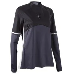 Sudadera Fútbol Kipsta T500 Mujer Negro - Ropa Deportiva de Alta Calidad