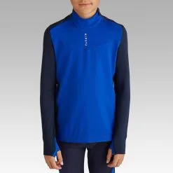 Sudadera Fútbol Kipsta T900 Niños Azul Y Azul Marino - Ropa Deportiva para Niños -Running comercio sudadera futbol kipsta t900 nios azul y azul marino 1