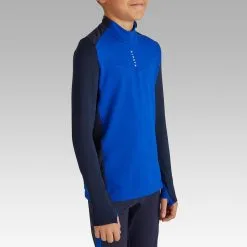 Sudadera Fútbol Kipsta T900 Niños Azul Y Azul Marino - Ropa Deportiva para Niños -Running comercio sudadera futbol kipsta t900 nios azul y azul marino 4