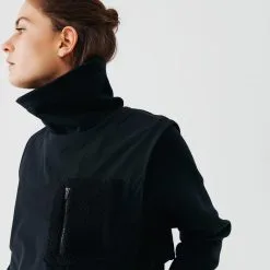 Sudadera Térmica Running Mujer Warm+ Long Negro - Kalenji -Running comercio sudadera termica running calida mujer warm long negro 3