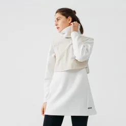 Sudadera Térmica Running Mujer Warm+ Long Negro - Kalenji -Running comercio sudadera termica running mujer warm long beis