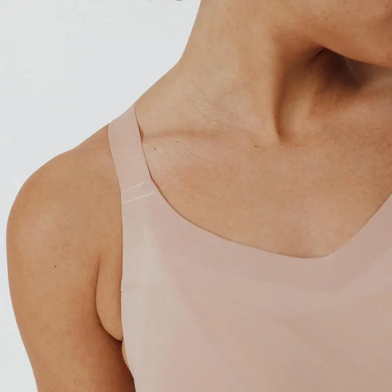 Kalenji Sujetador-Top Deportivo Nude Confort Sujeción Alta - Ropa Mujer Running 5 Kalenji Sujetador-Top Deportivo Nude Confort Sujeción Alta - Ropa Mujer Running - Imagen 3