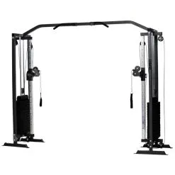 SUPRFIT Supfit Hallador Cable Pull Tower Negro - Máquina de Musculación Profesional