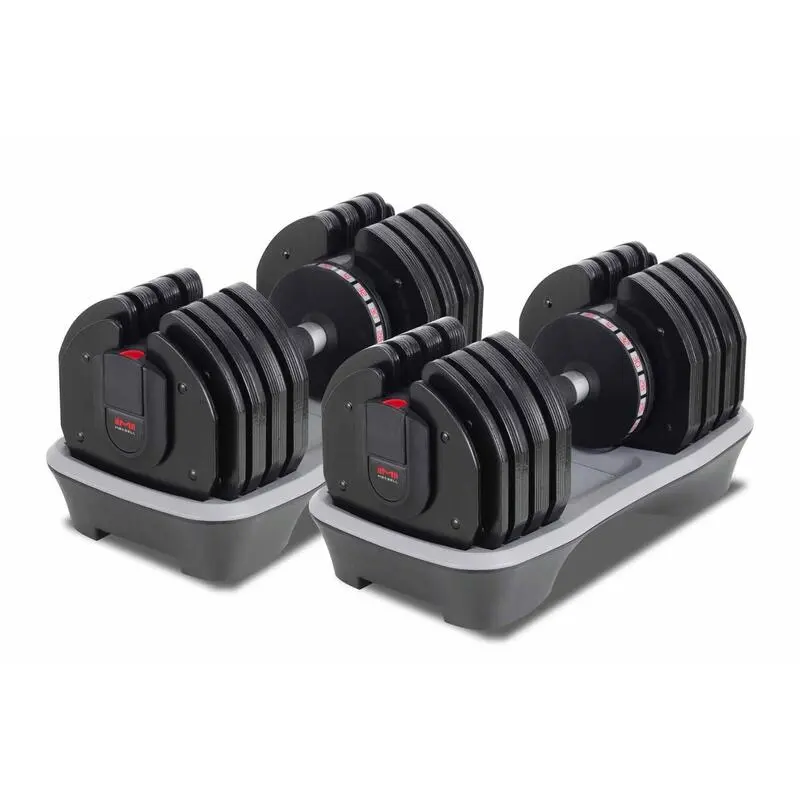 Mancuernas Ajustables 2-36 Kg + Rack TITANIUM STRENGTH - Ideal para Musculación 4 Mancuernas Ajustables 2-36 Kg + Rack TITANIUM STRENGTH - Ideal para Musculación - Imagen 2